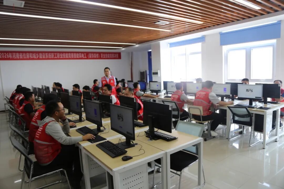 手工木工、建筑电工(装饰装修)职业技能竞赛实操现场照片20